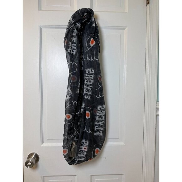 Little Earth NHL Philadelphia Flyers Sheer Infinity Women's Scarf - OS - Picture 3 of 8